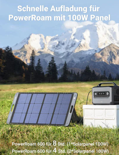 UGREEN Faltbares Solarpanel 100W B-Ware