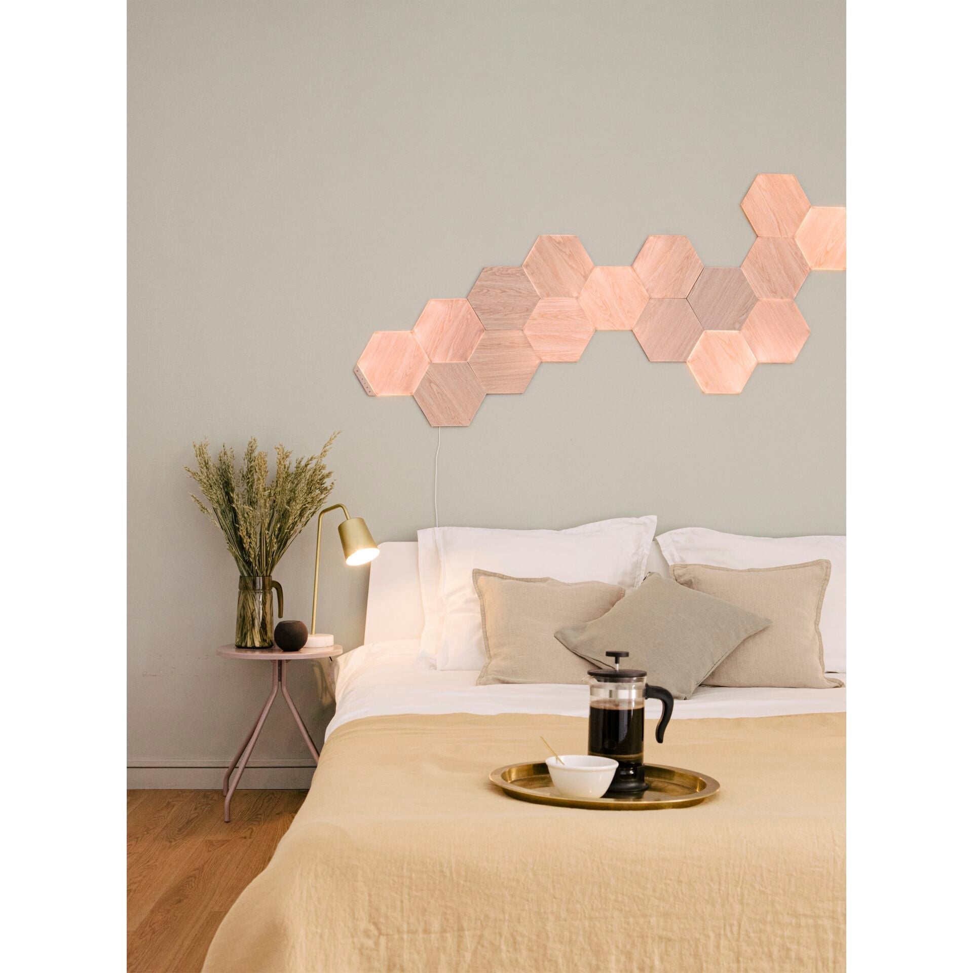 Nanoleaf Elements Hexagon Wood