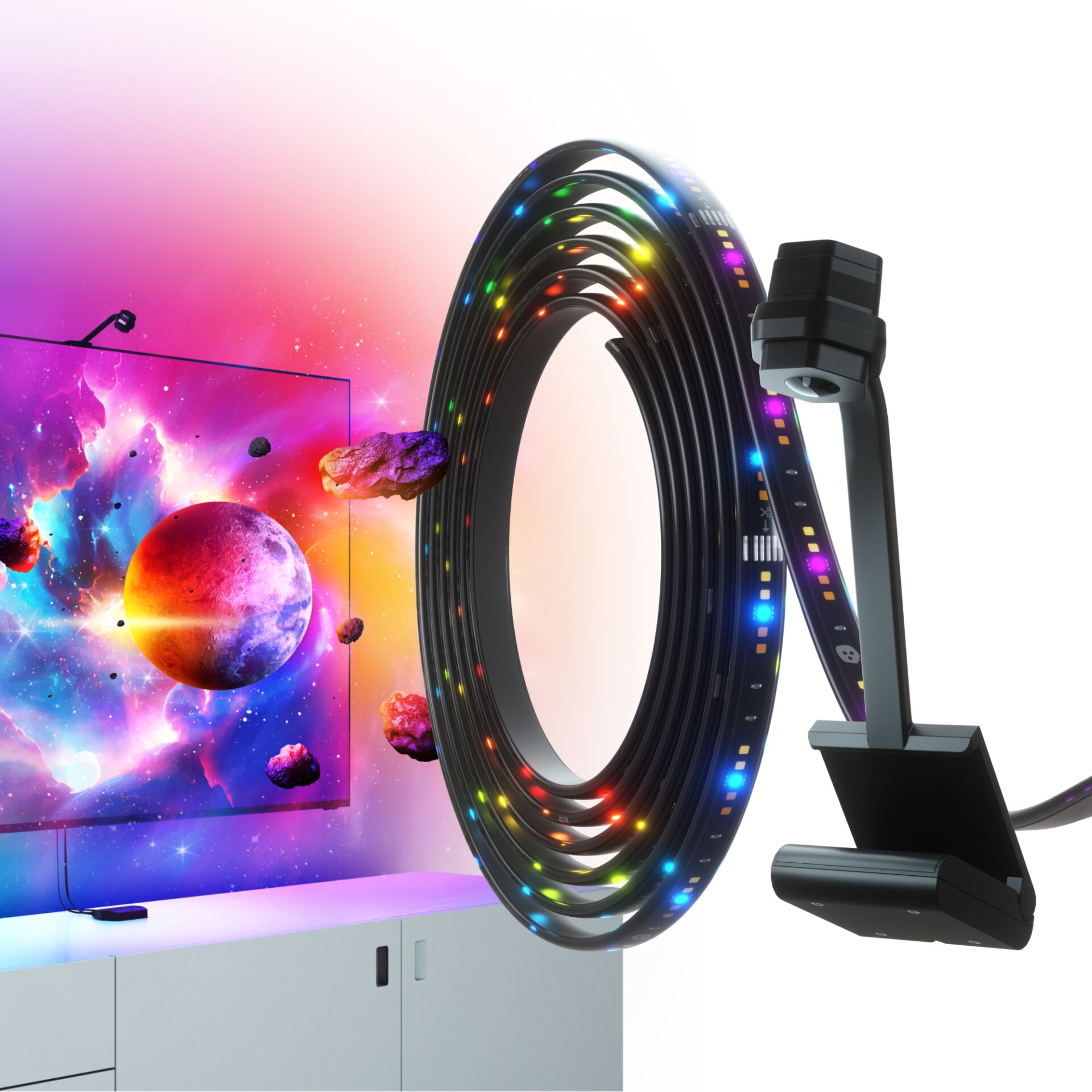 Nanoleaf 4D Screen Mirror + Lightstrip Kit