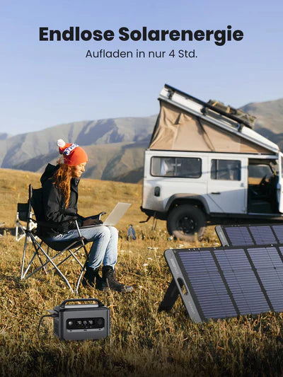 UGREEN Faltbares Solarpanel 100W