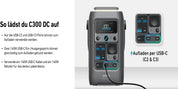 Anker SOLIX C300 DC PowerStation 90000mAh (288Wh) | 300W B-Ware