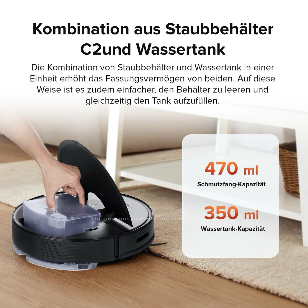 Roborock Q7 Max Saugroboter und Wischmopp