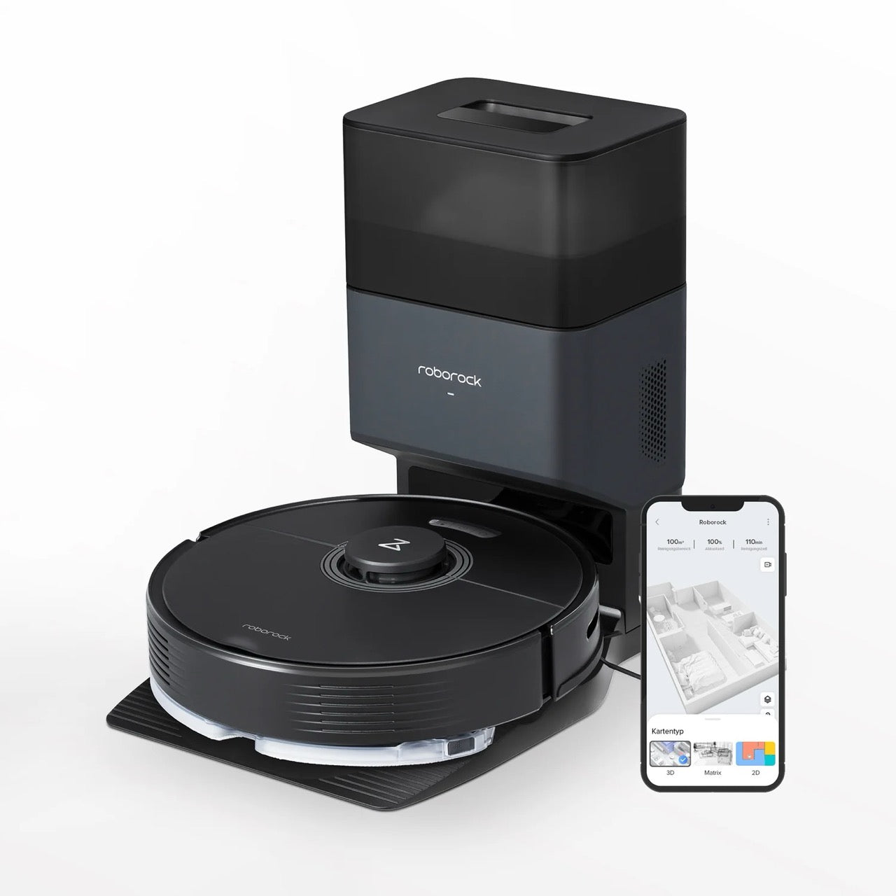Roborock Q7 Max+ Saug-Wischroboter mit Entleerungsstation