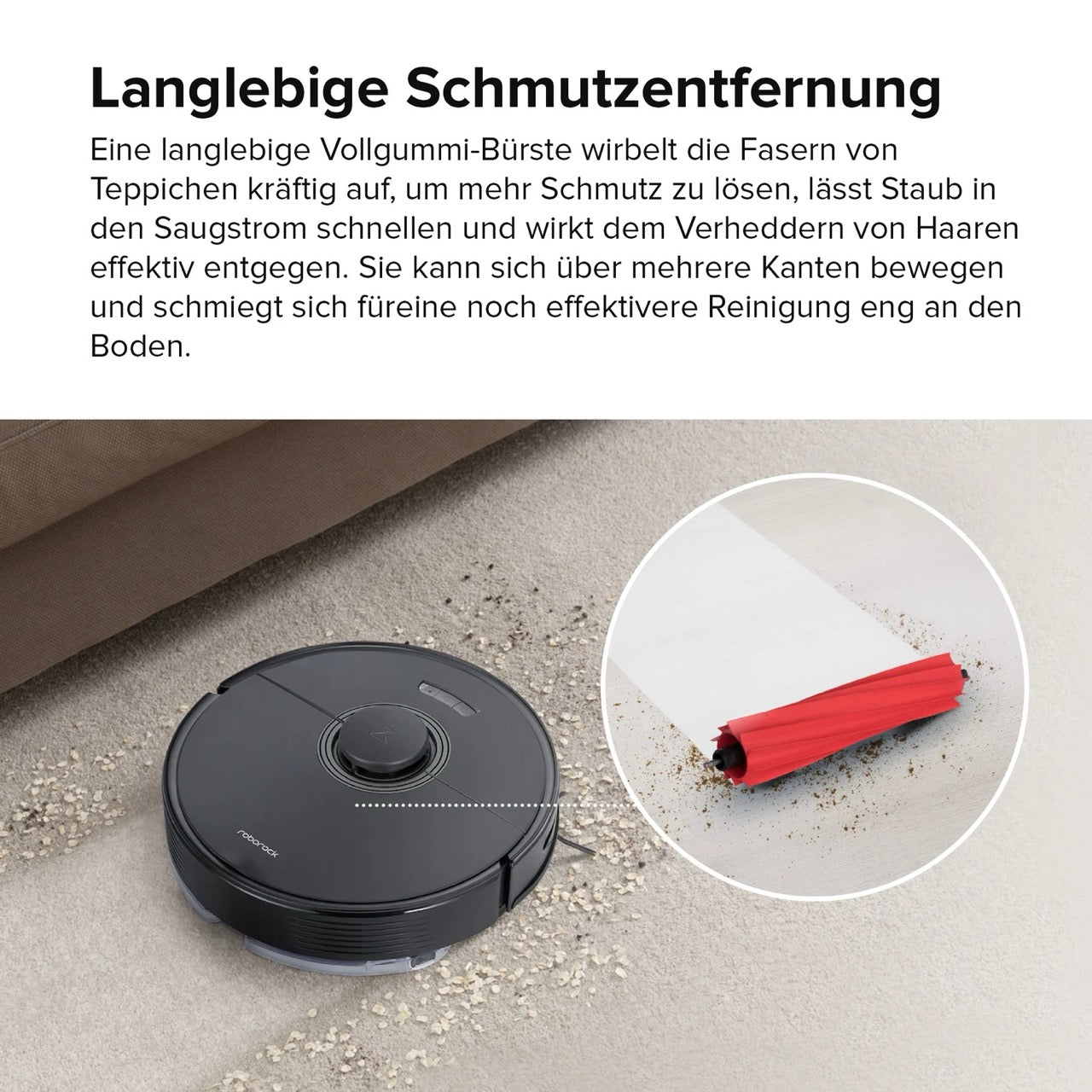 Roborock Q7 Max+ Saug-Wischroboter mit Entleerungsstation