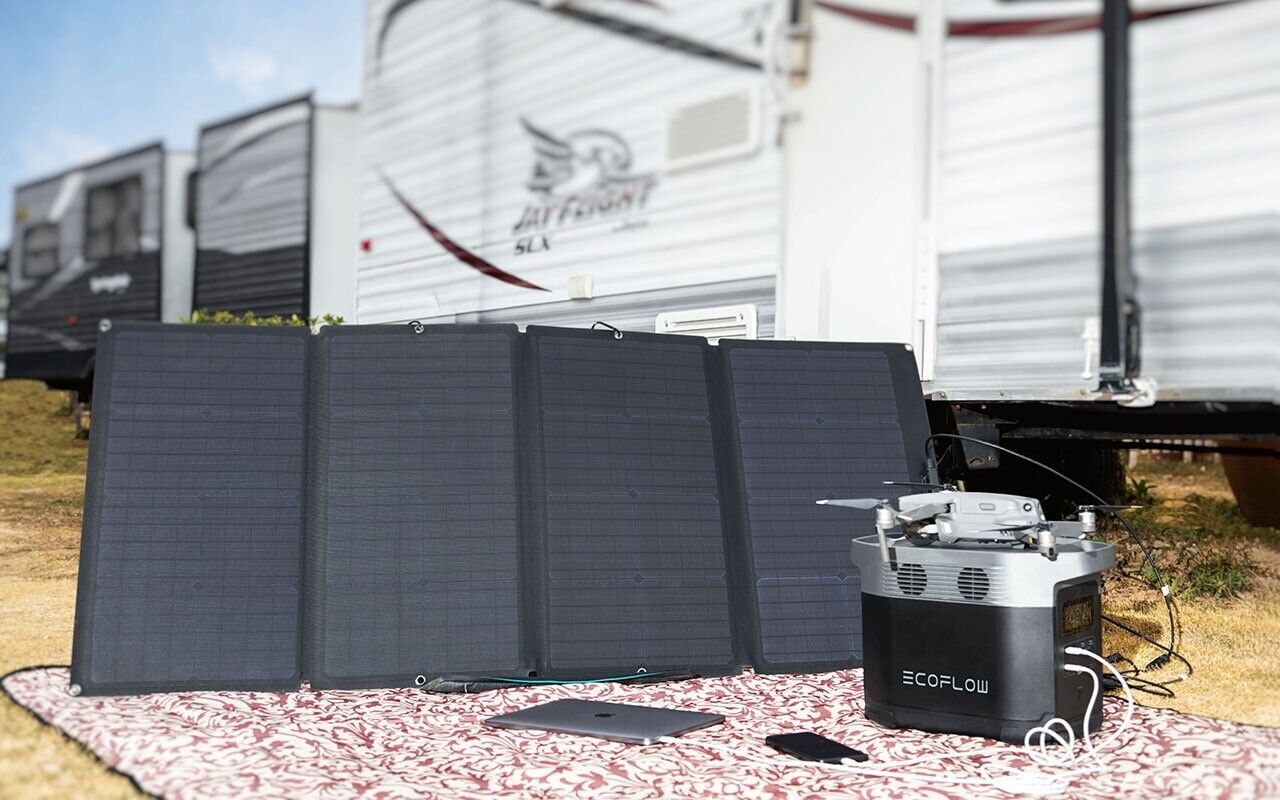 EcoFlow 160W Portables Solarpanel